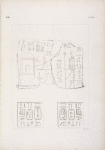 Fig. 1. Il re Psammetico I [Psamtik I] fa offerta di un propilone. Figg. 2, 3. Marchj di pietre coi nomi di Apries ed Amasi [Amasis].