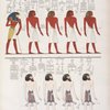 Le diverse specie di uomini noti agli Egizi, rappresentati nella tomba di Menphtah I [Seti I] I primi figurano li stessi Egiziani; e a tutti succede il dio Horus custode dell'umana stirpe.