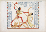 Ramses III [Ramses II] combatte singolarmente e a piedi coi capi dei nemici.