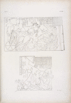 Seguito delle battaglie e delle conquiste di Menphtah I [Seti I], rappresentate in grandi basso-rilievi sulla parete esterna sud-est dell'edifizio di Karnac [Karnak].