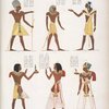 Fig. 6. Amenôf II [Amenhotep II].  Fig. 7. Ramses I.  Fig. 8. Menephtah II [Merneptah]. Fig. 9. Menephtah III [Seti II].  Fig. 10. Uerri [Sethnakhte].  Fig. 11. Ramses VI.