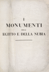 I monumenti dell'Egitto e della Nubia di