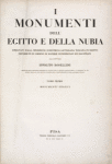 Title page Tomo primo. Monumenti Storici.