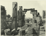 Karnak, gr. [Grand] Temple, les piliers de granit.