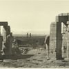 Thèbes. Ramesseum et les colosses de Memnon.