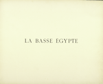 La Basse Egypte
