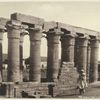 Luxor, le temple, la grande colonnade.