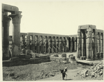 Luxor, le temple, les colonnes.