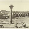 Karnak; entrée dans le Grand Temple.
