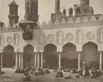 Le Caire, Mosquée el Azhar (les étudiants).