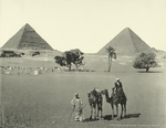 Gizeh, pyramides et tombeaux des Bedouins.