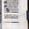 Note of ownership of Janne La Cavilliere in French in the hand of the scribe