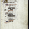 Opening page of calendar for the month of January, written in Latin and Dutch