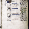 Opening page of calendar
