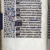 Text with initials, linefillers, border design, catchword