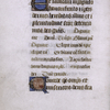 Gold initials and text in two sizes according to liturgical function
