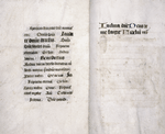 Explicit of main text; on the verso, space reserved for the rubrics