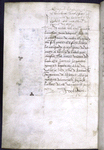 First page of birth announcements from the sixteenth century