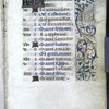 Opening page of calendar, border decoration