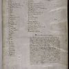 List of the books of the Bible and Jerome's preface for the psalms in different hand