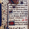 Main hand (hand 3), initials, border decoration, rubrics, catchword