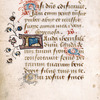 Initials, trace of catchword