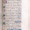Opening of new section, in hand 2.  Initials and linefillers