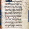 Large and small initials, rubrics and notes