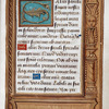 Renaissance candelabra in the border; in the lower margin, verses in Dutch