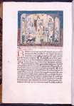 Hayton enumerating to a pope and two rulers the four considerations for a war: just cause, sufficient power and funds, accurate knowledge of the enemy, suitable weather