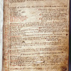 Page of calendar for the month of January, with signature of Duke of Gloucester?