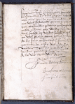 Notes in hand 3 in French and Latin?