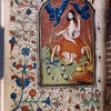Miniature of Christ and the Last Judgment
