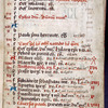 Opening page of calendar