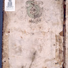 Unidentified coat of arms with the date of 1546 and a name legible from photographs done before 1937 as Martha von Monnheim