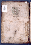 Unidentified coat of arms with the date of 1546 and a name legible from photographs done before 1937 as Martha von Monnheim