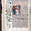 Miniature of the Circumcision. Border design, rubrics, placemarkers