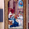 Full-page miniature of the Annunciation