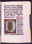Large initial on gold field