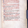 Opening of table of contents