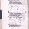 Page of text with 1-line gold initials and catchword