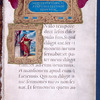 Opening of gospel of John, with title and miniature of John in elaborate borders