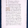 Page of text with 1-line and 3-line gold initials