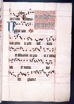 Liturgical directions (rubrics) in sets of lines alternating red and black