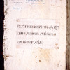 Note in Latin pasted into inside front cover