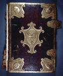 Front cover with gilt bronze ornaments