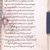 2-line red initial with purple penwork