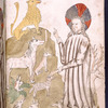 Full-page miniature of God creating animals, [f. 5r]
