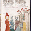 Text with placemarkers and rubric; miniature