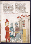 Text with placemarkers and rubric; miniature